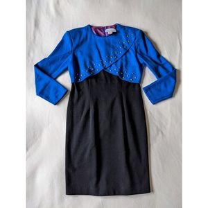 Vintage 80s Studded Dress